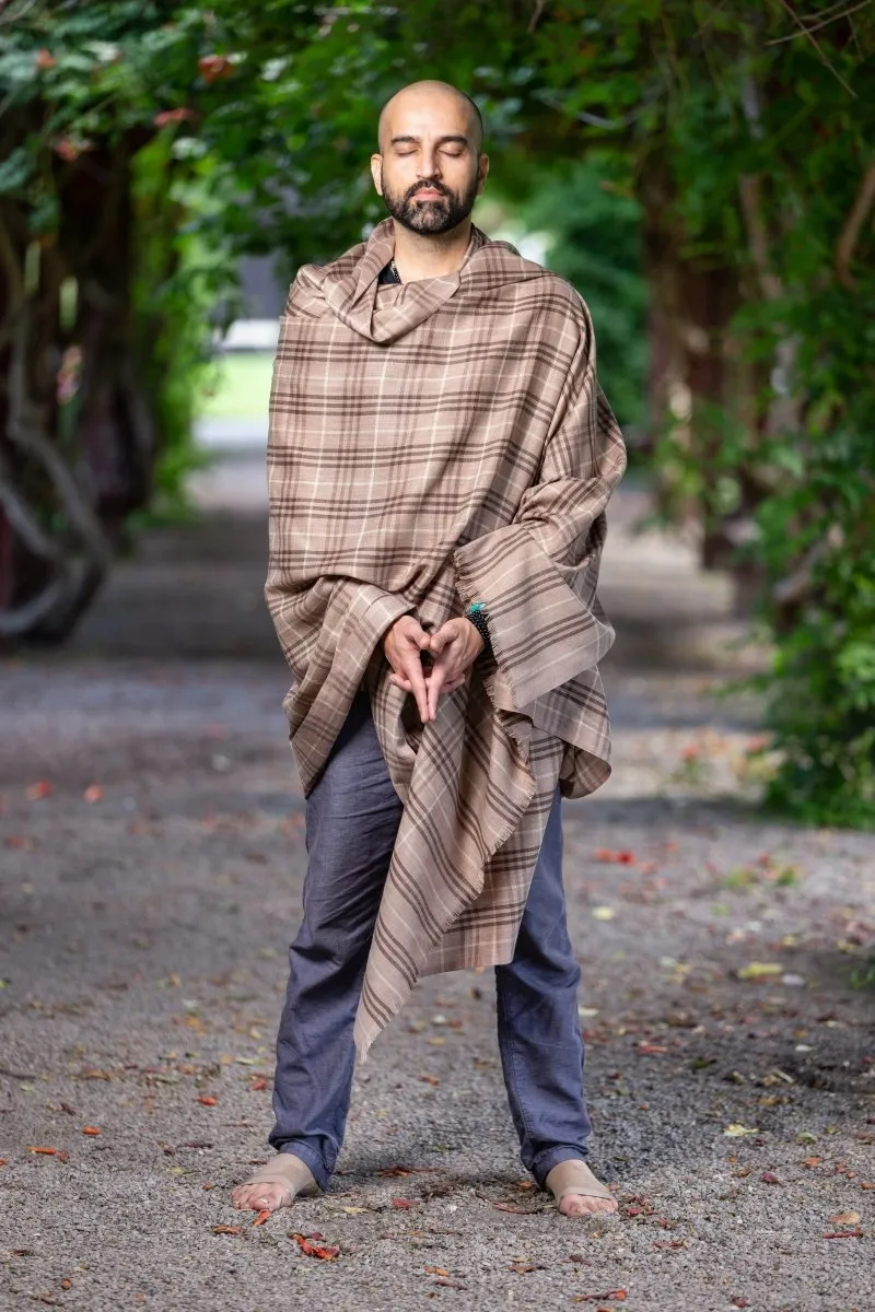 Meditation Shawl / Meditation Blanket / Prayer Shawl for Men Women (Strength)