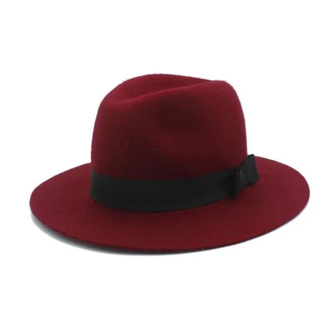 Men's Felt Fedora Hat