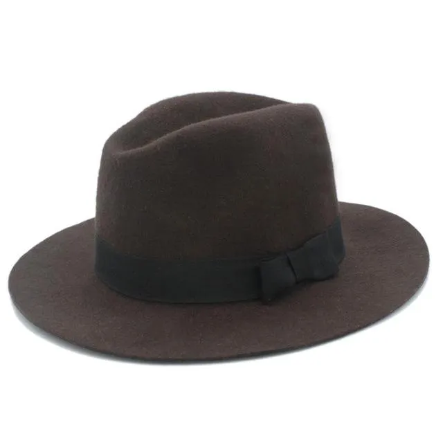 Men's Felt Fedora Hat