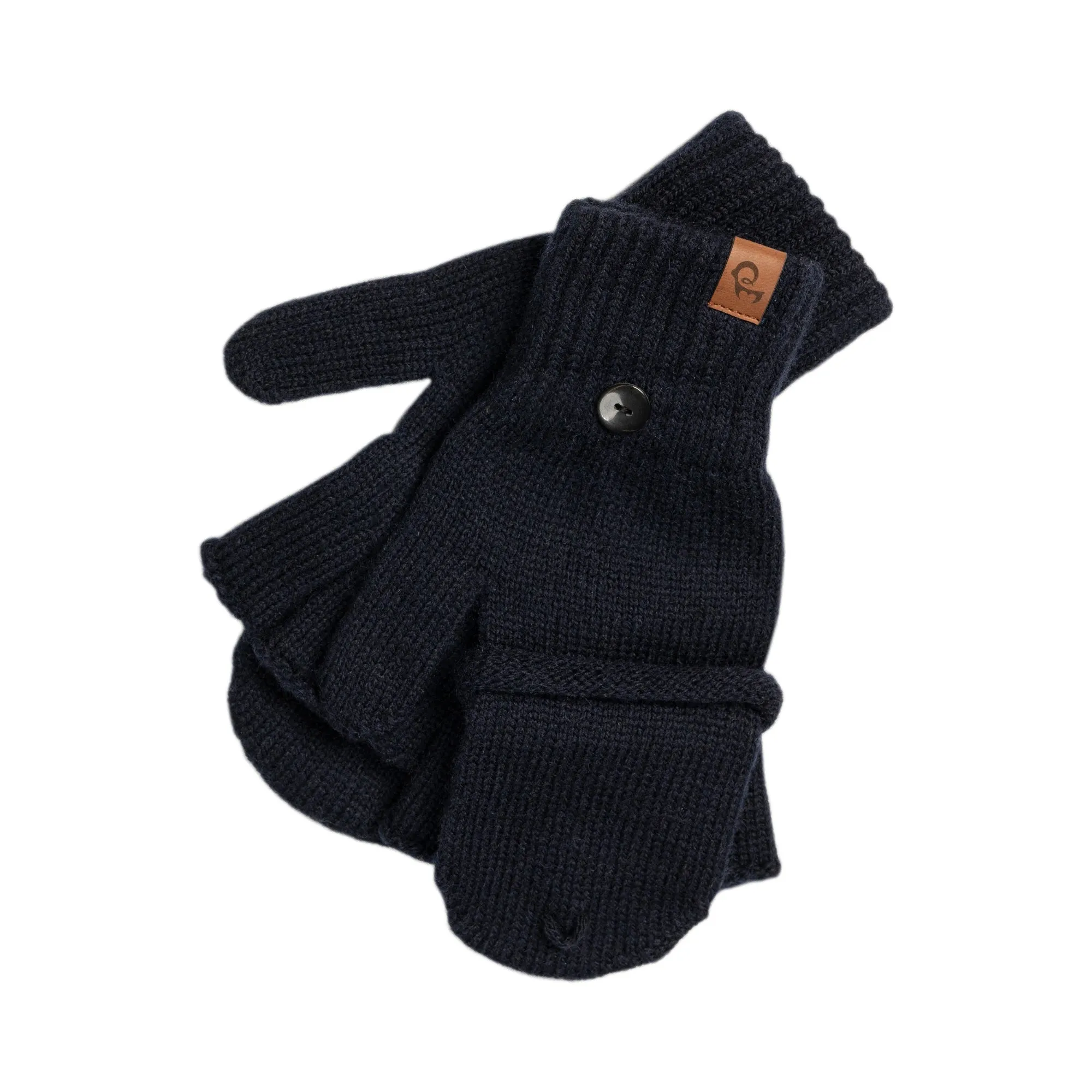 Men's Knit Convertible Gloves Merino