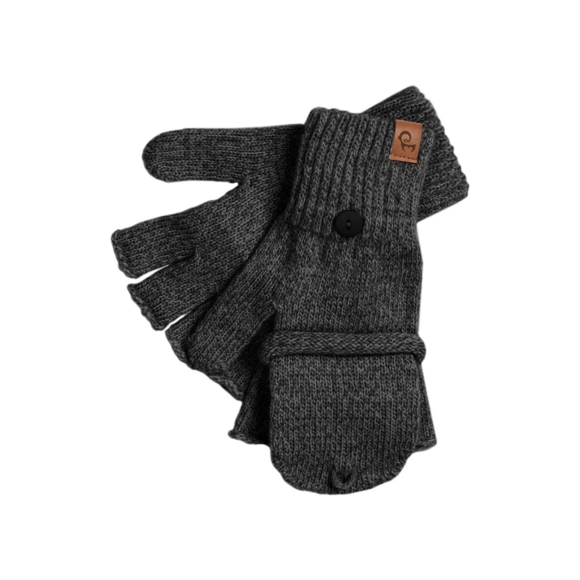 Men's Knit Convertible Gloves Merino