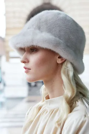 Mink fur hat