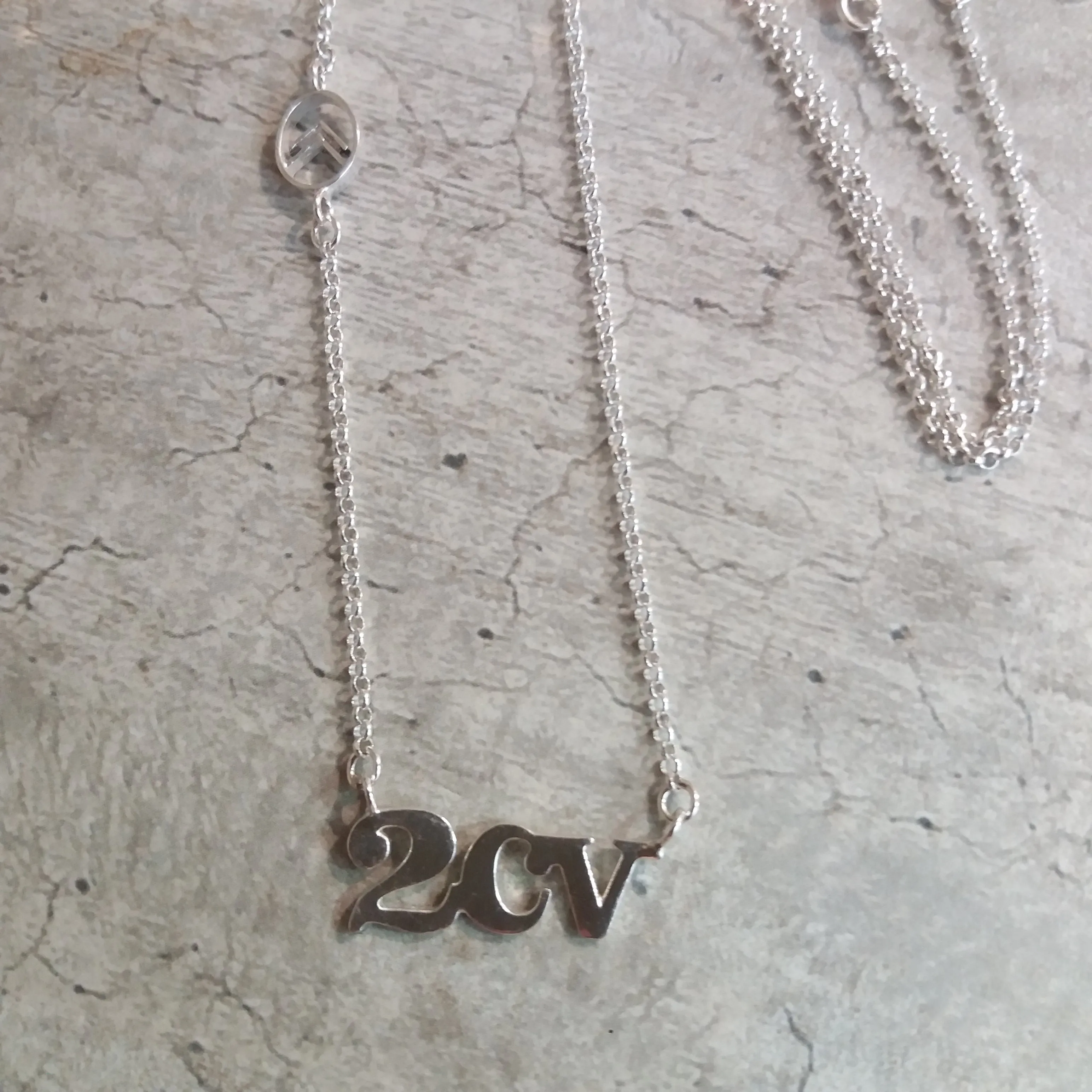 Model name necklace