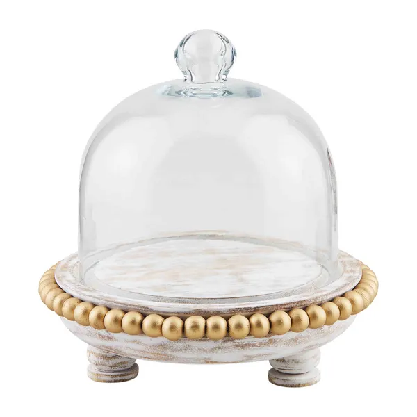 Mud Pie Gold Bead Cloche