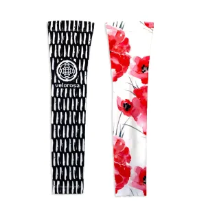 Painted Poppies Arm Warmers