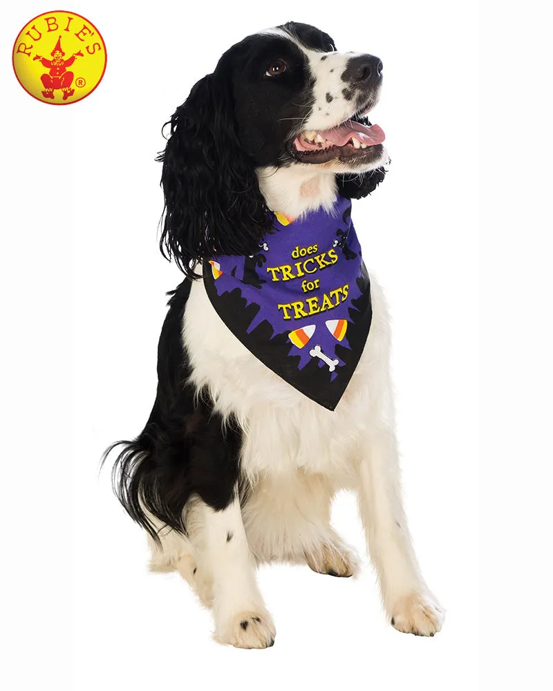 Pet Costumes - Bandana 'Does Tricks For Treats