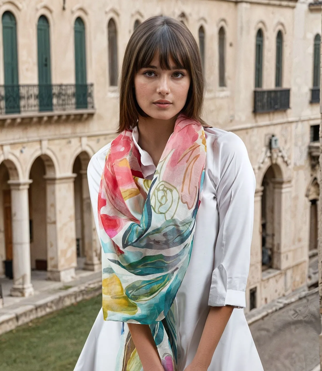 Phan Linen Scarf