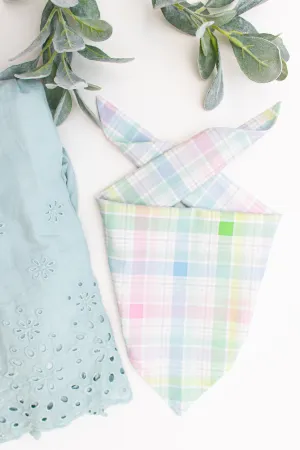 Plaid Pastels Bandana