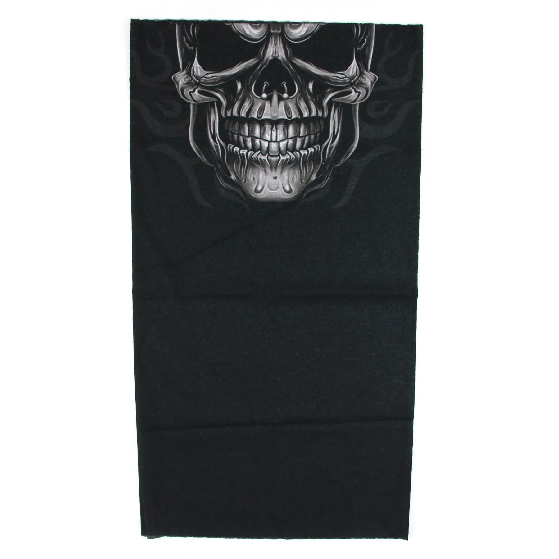 Printed Snood Face Mask - Skull