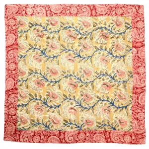 Regal Vine - Appliqué Border Bandana  (KK1489-22)