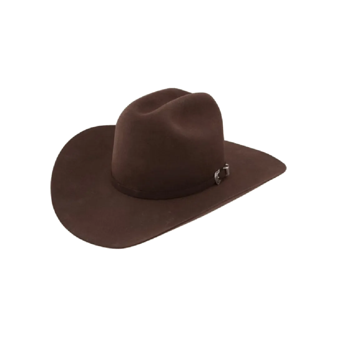 Resistol Hats 5x Challenger Chocolate Brown Hat