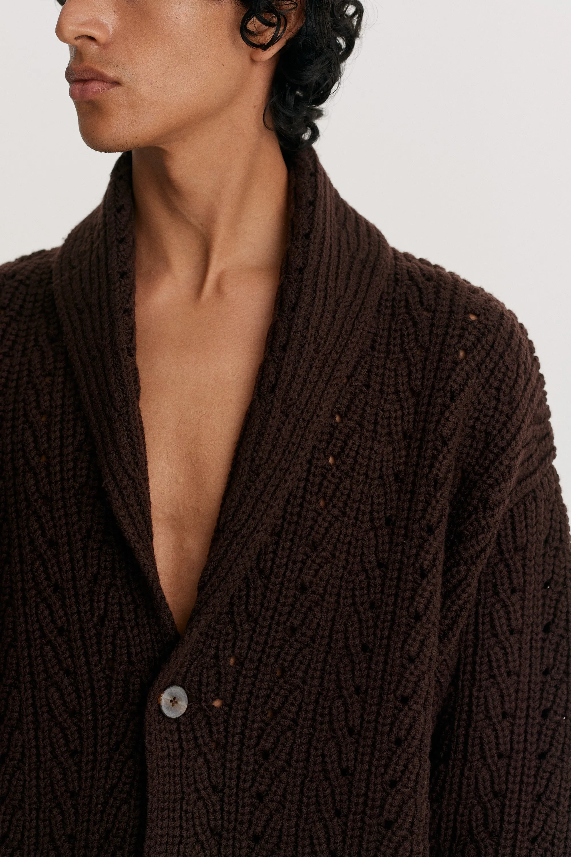 Shawl Collar Cardi