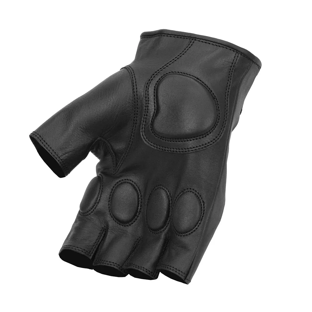 Slugger Men's Fingerless Leather Gloves