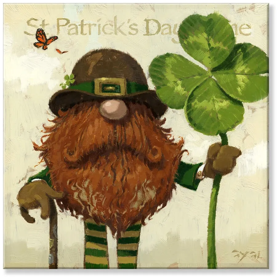 St. Pat'S Gnome Wall Decor