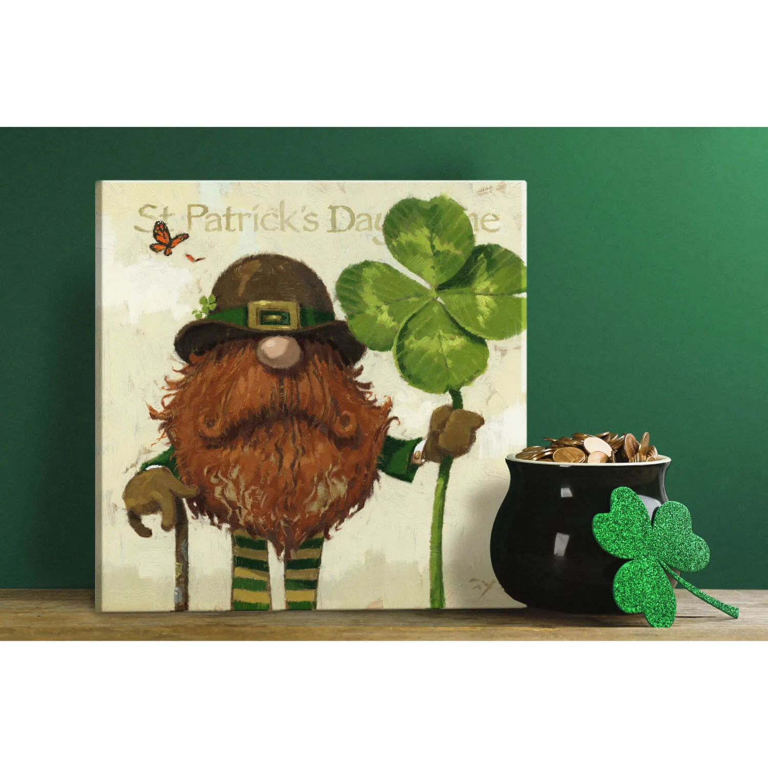 St. Pat'S Gnome Wall Decor