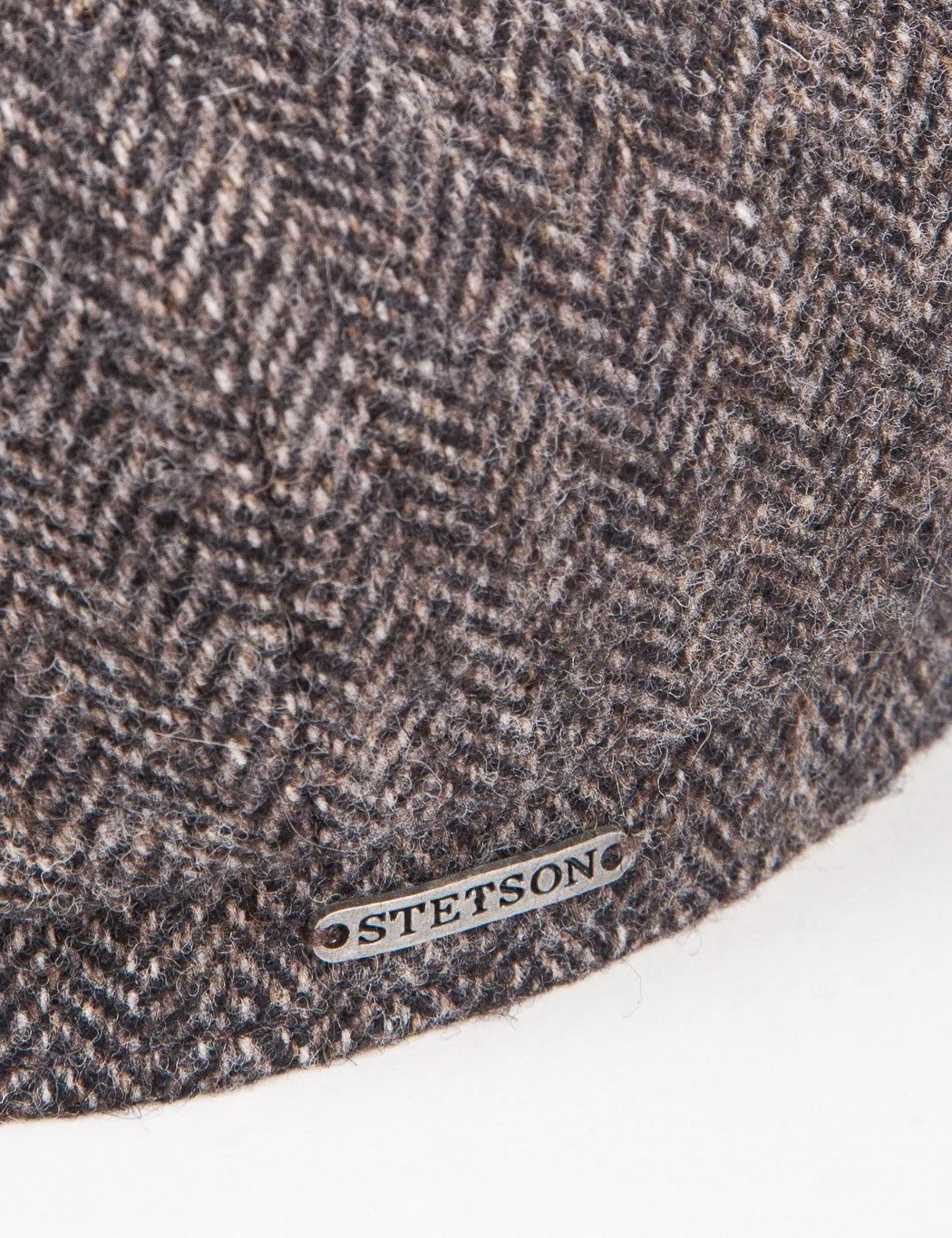 Stetson x Woolrich Hatteras Newsboy Cap - Grey