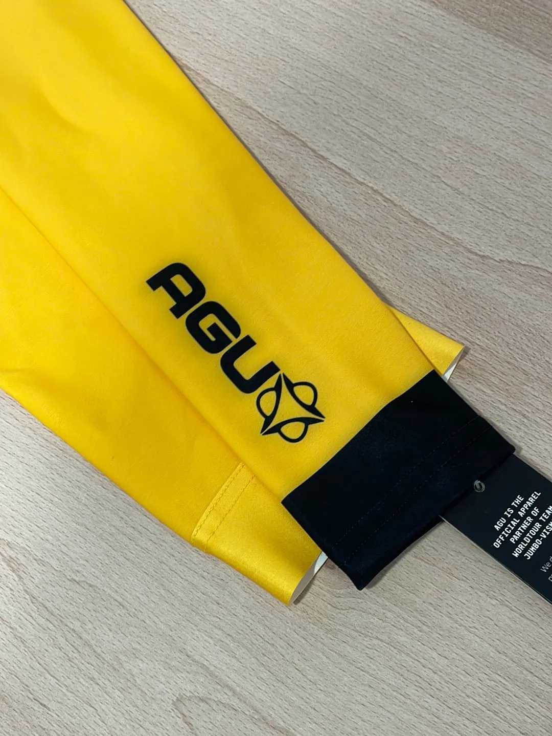 Team Jumbo Visma AGU Arm Warmers Yellow