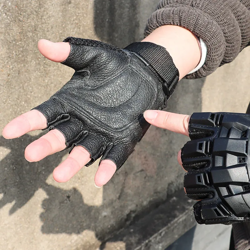 Techwear Fingerless Gloves