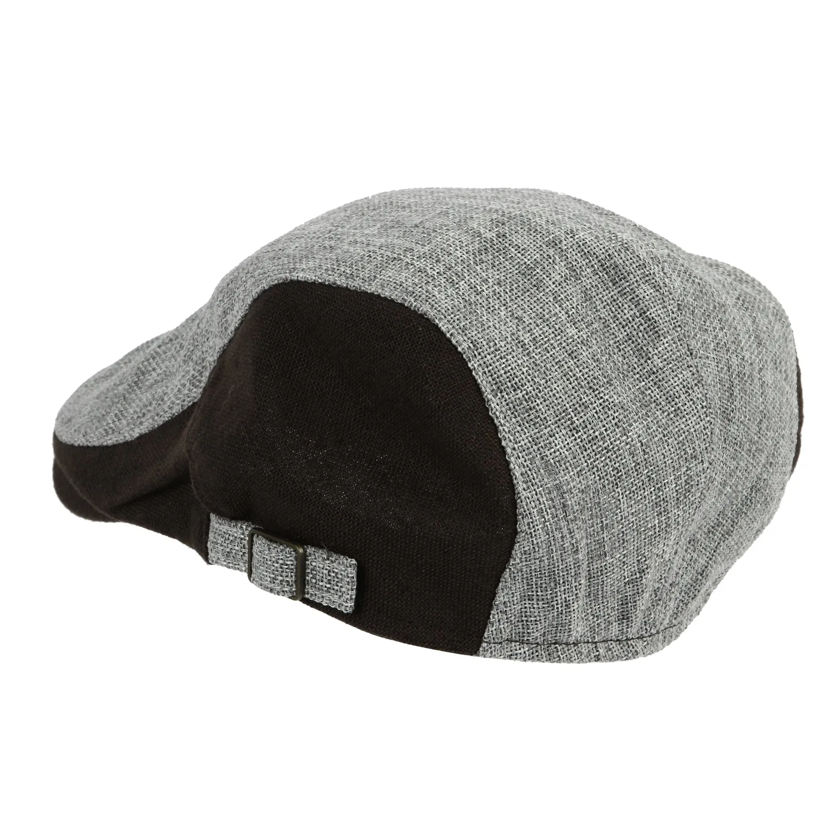 Two Tone Block Summer Newsboy Hat Flat Cap AC3046