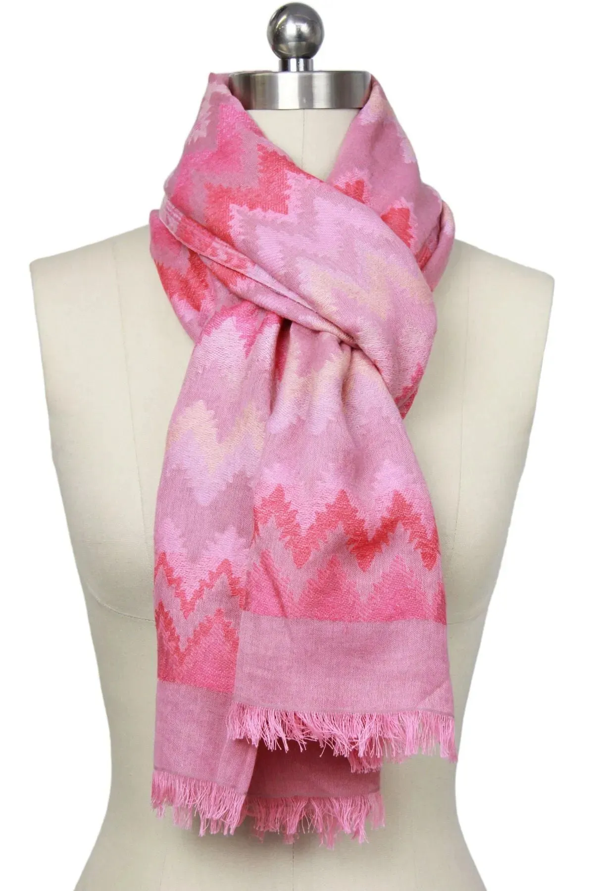 Zig Zag Woven Scarf